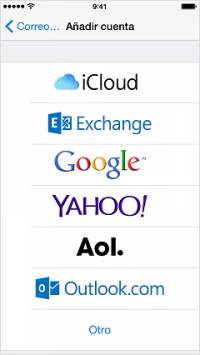 Configuración Cuenta de Correo en iPhone